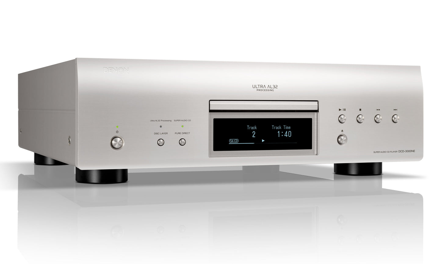 Denon DCD-3000NE Super Audio CD Player in silver