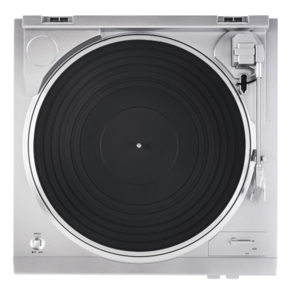 Top view of Denon DP-29F Turntable Record Player