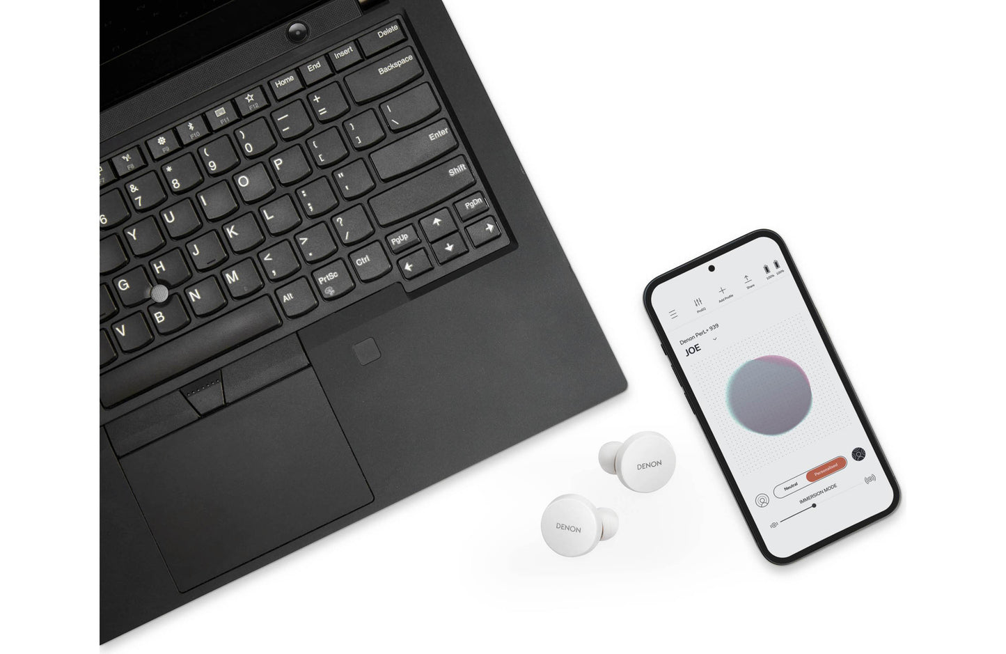 Denon PerL Wireless Noise Cancelling Earbuds