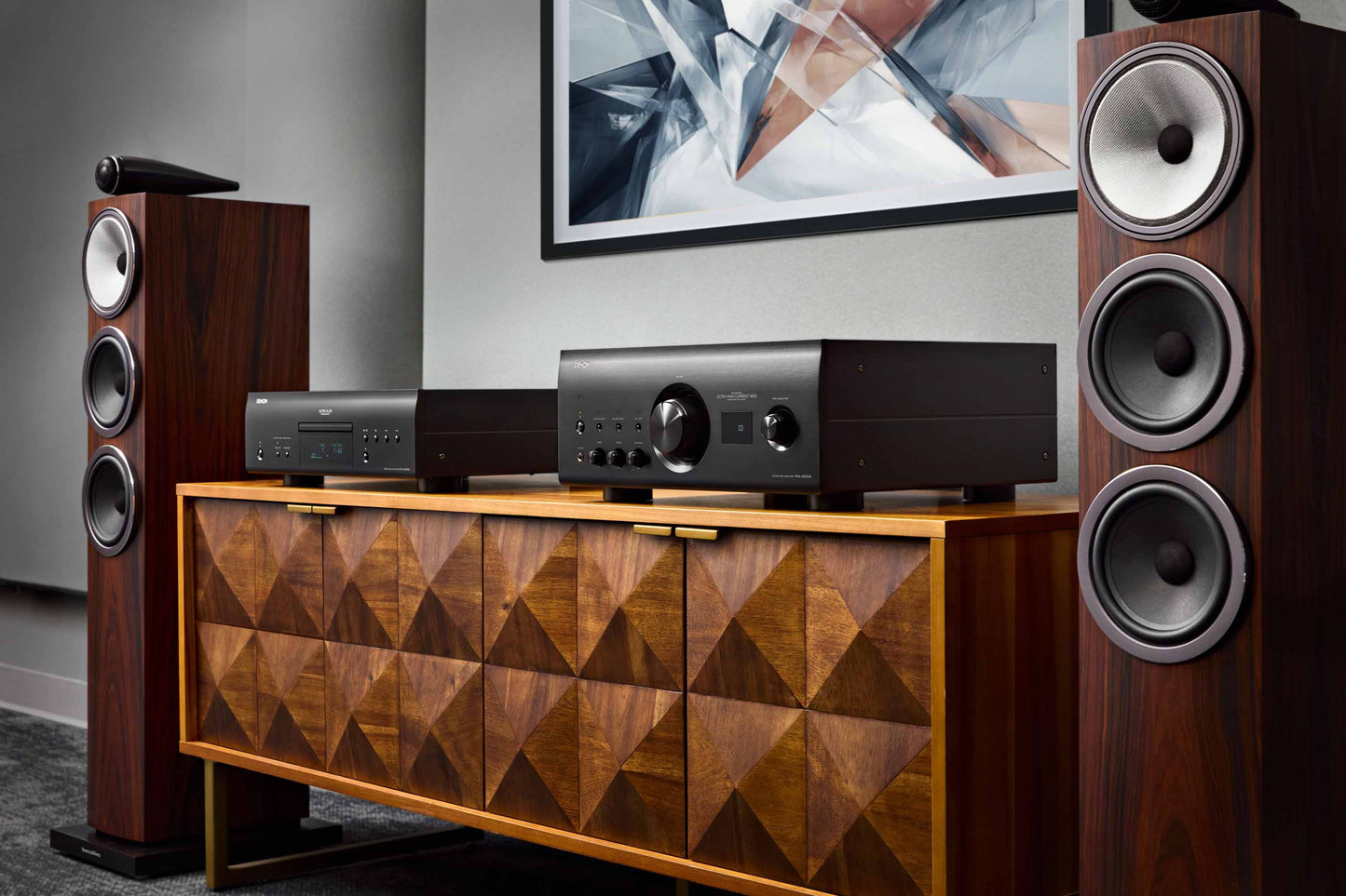 Lifestyle view of the Denon DCD-3000NE CD Player
