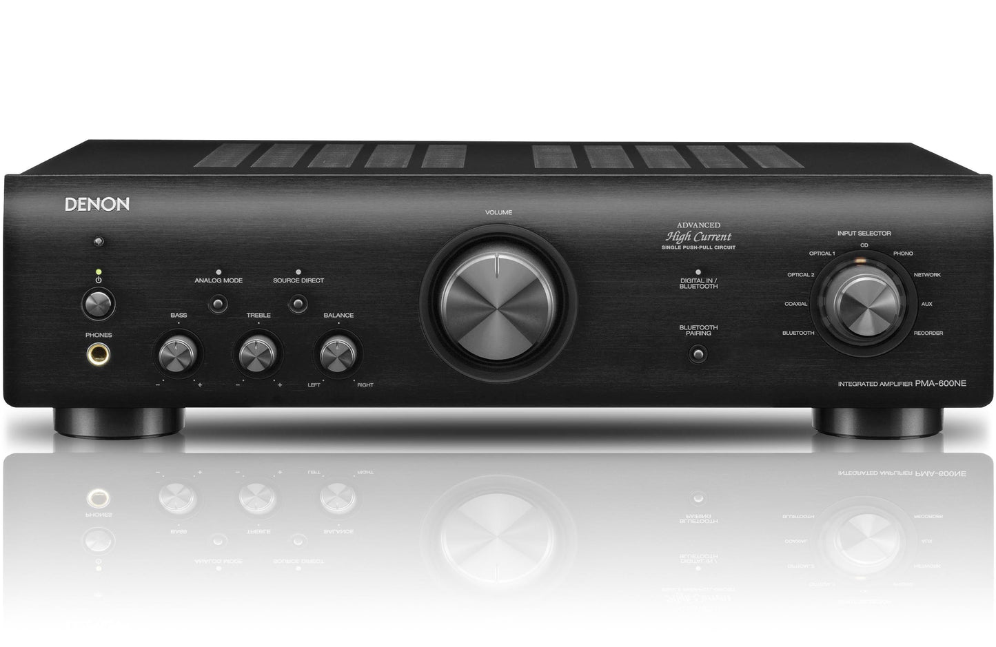 Denon PMA-600NE Stereo Integrated Amplifier - Front View