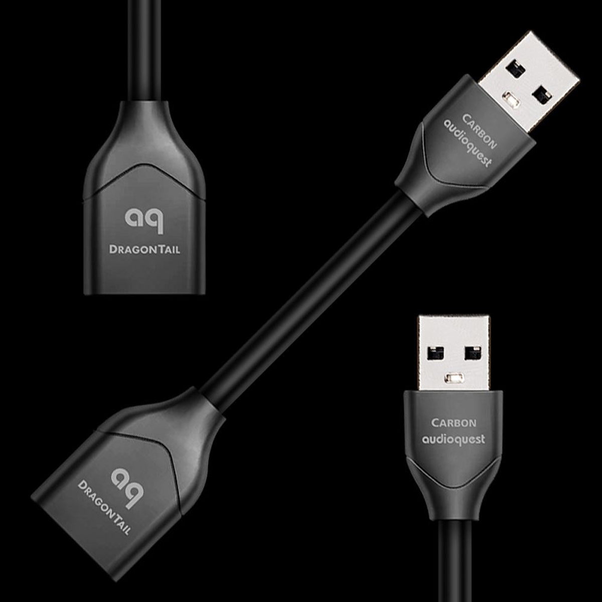 AudioQuest DragonTail A Extender - Female USB A to Male USB A