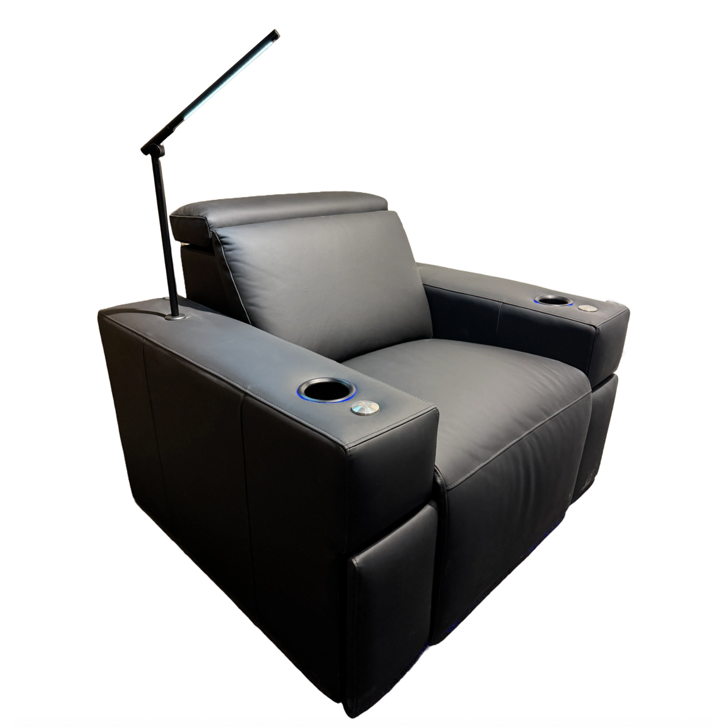 DTX Design Signature Cinema Chairs - Shown with light attached