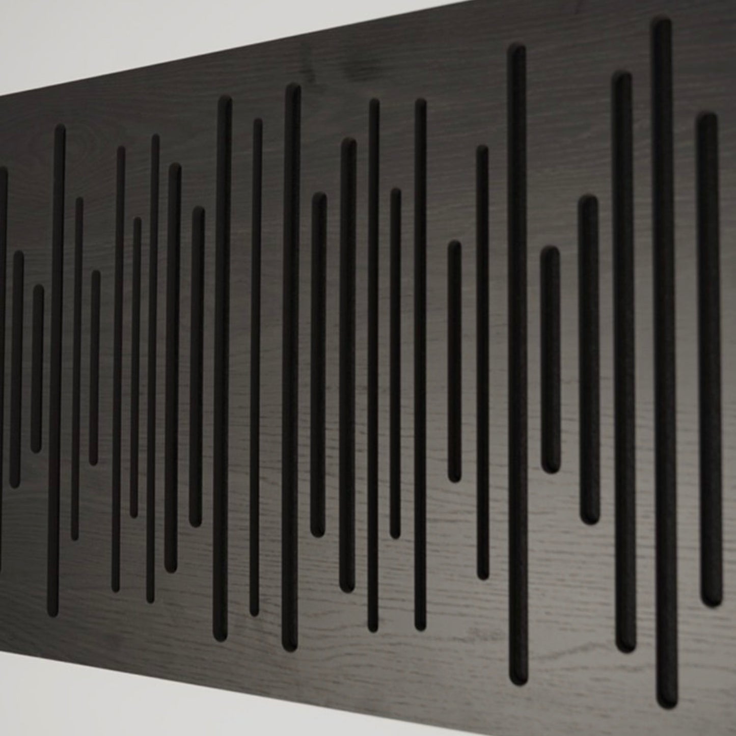 DTX Design Timber Grooved Acoustic Panel in black