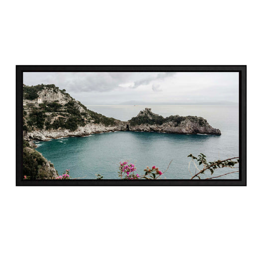 DTX Digital Premier Pro Microperforated 2.39:1 Projector Screen - With Image on Screen
