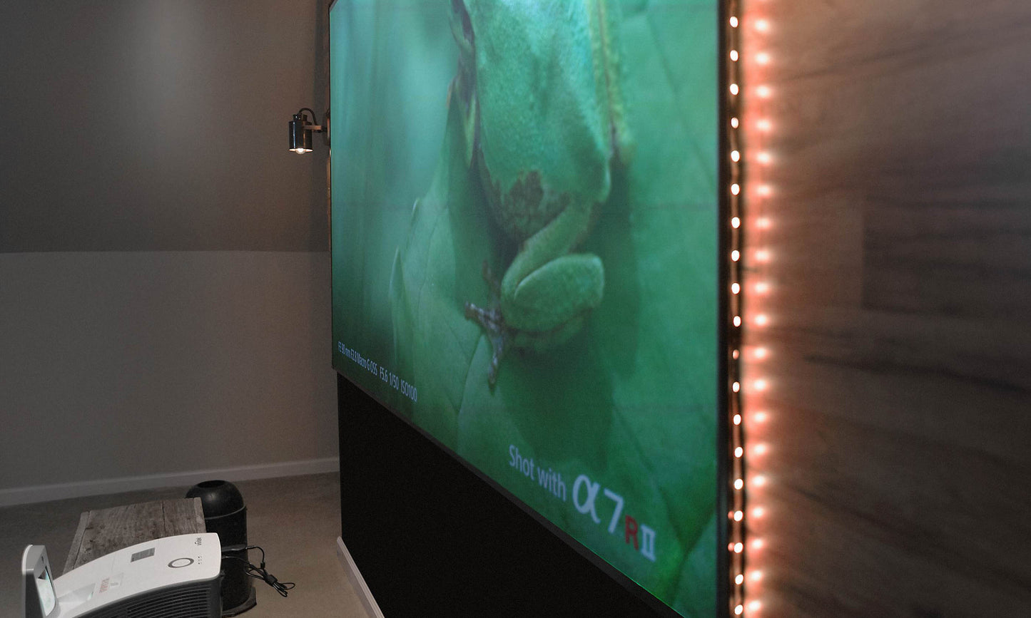 16:9 Aspect Ratio, Designed For HD & 4K Projectors