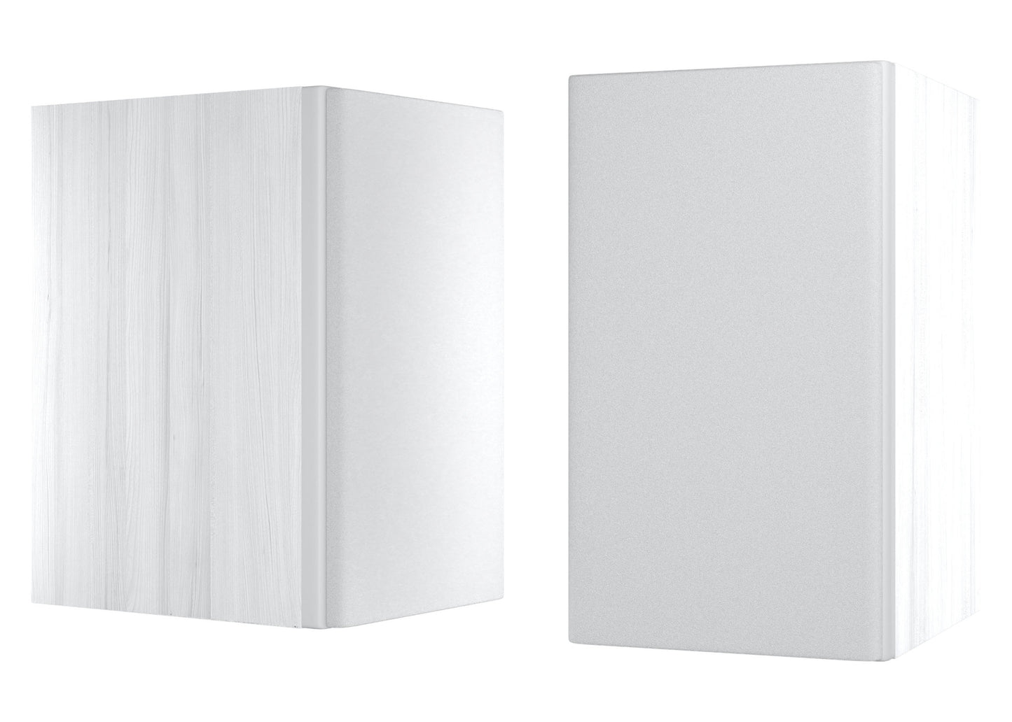 White Encel Gelati Speakers with white grilles