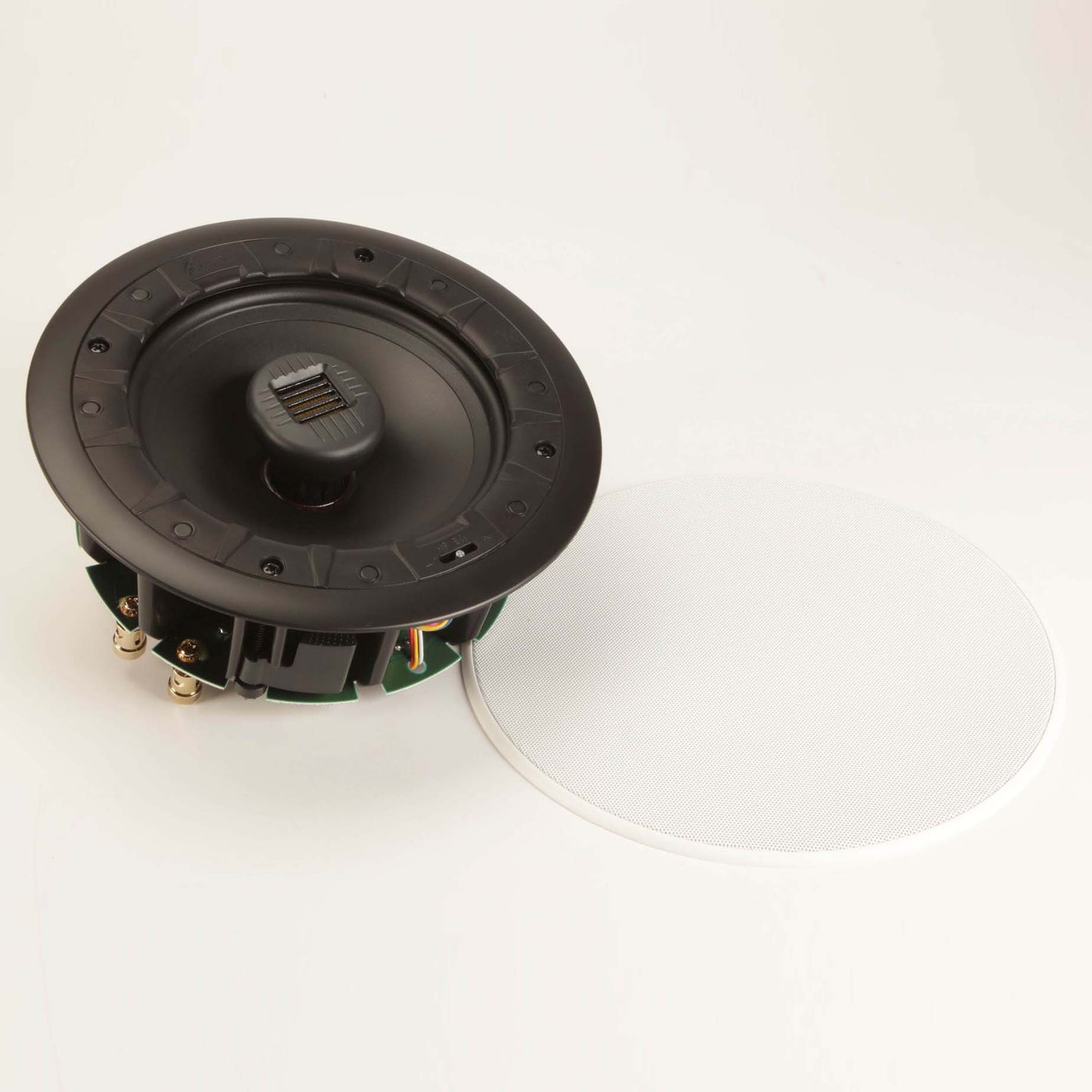 GoldenEar Invisa 650 In-Ceiling Speaker - Shown with Grille