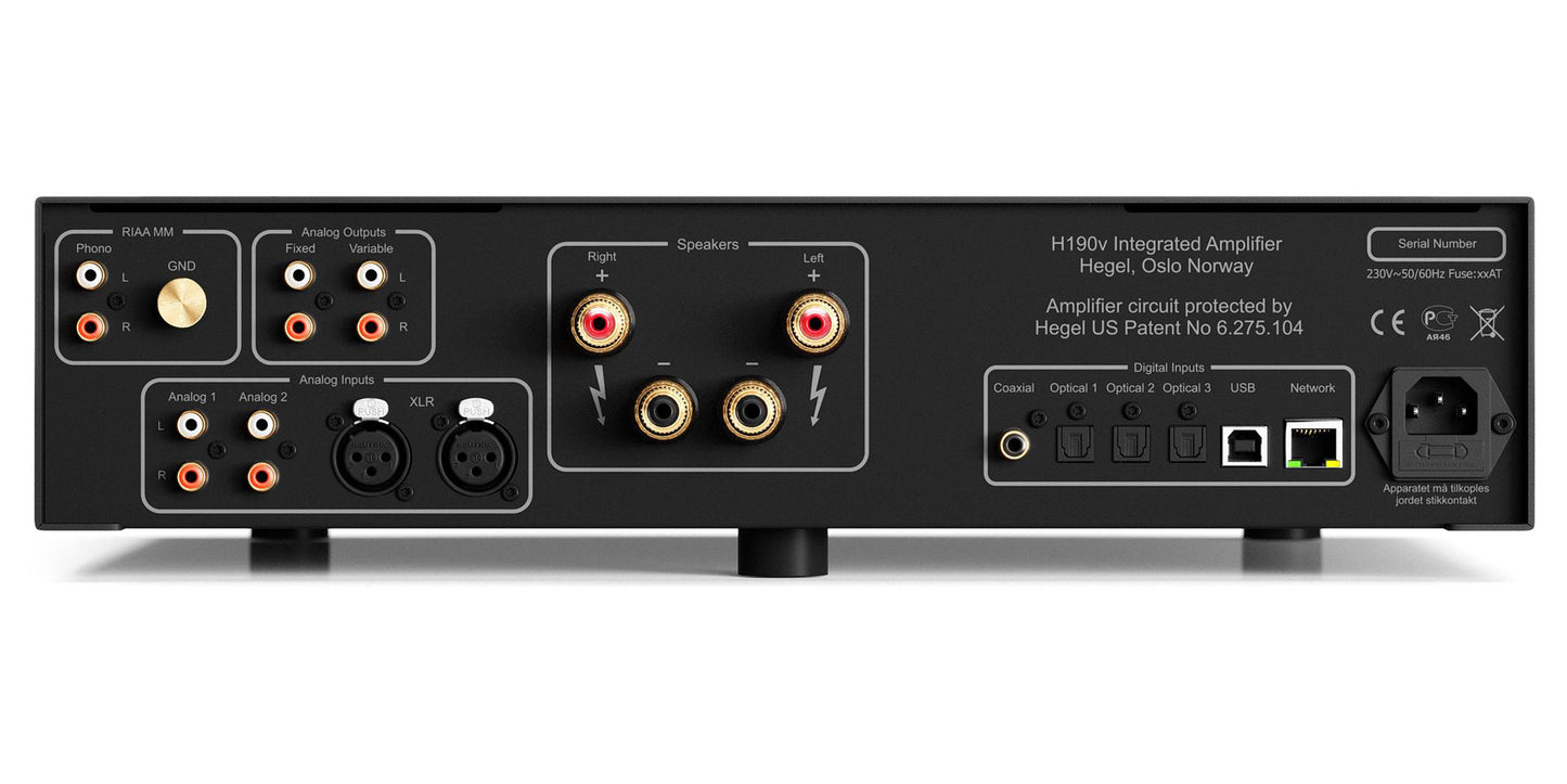 Hegel H190v Streaming Amplifier