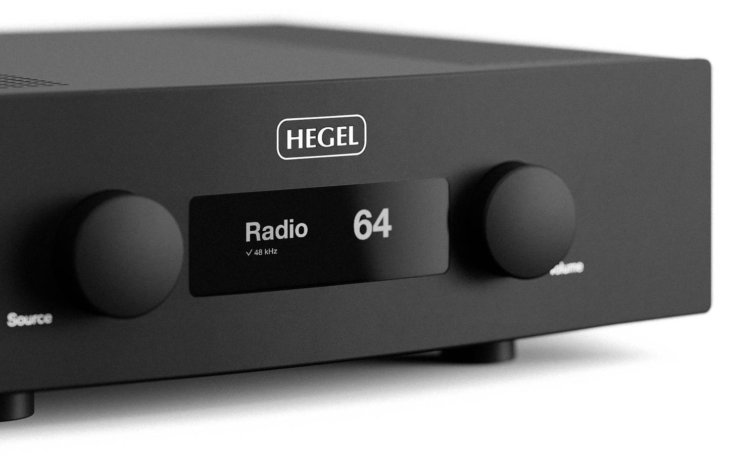 Hegel H400 Streaming Amplifier - Close Up