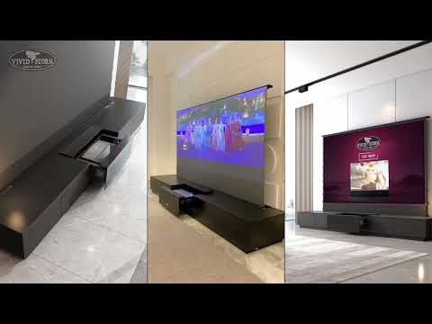 Vividstorm Monte Carlo Cabinet & Motorised Screen Bundle