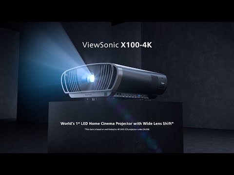 ViewSonic X100-4K+ 4K LED Projector