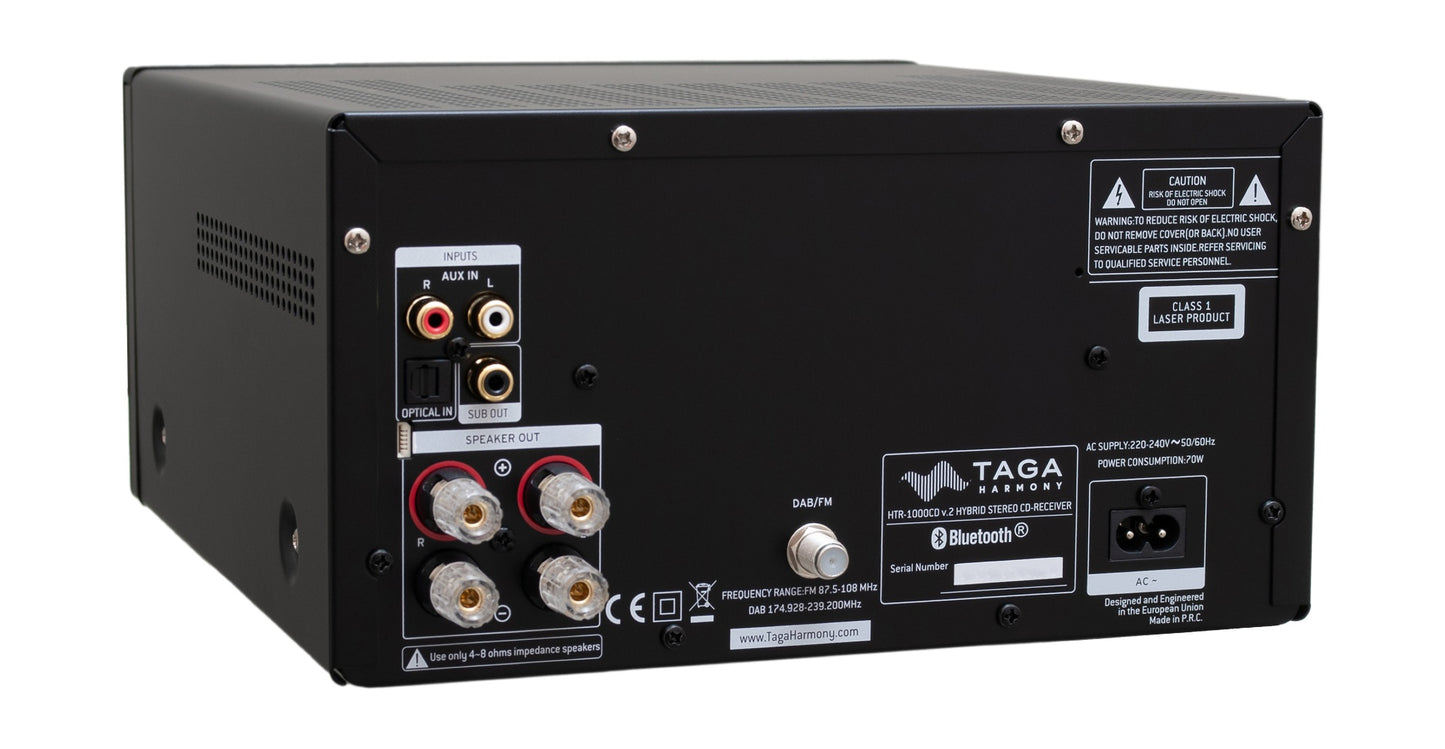 Taga Harmony HTR-1000CD V.2 Hybrid Valve Stereo System