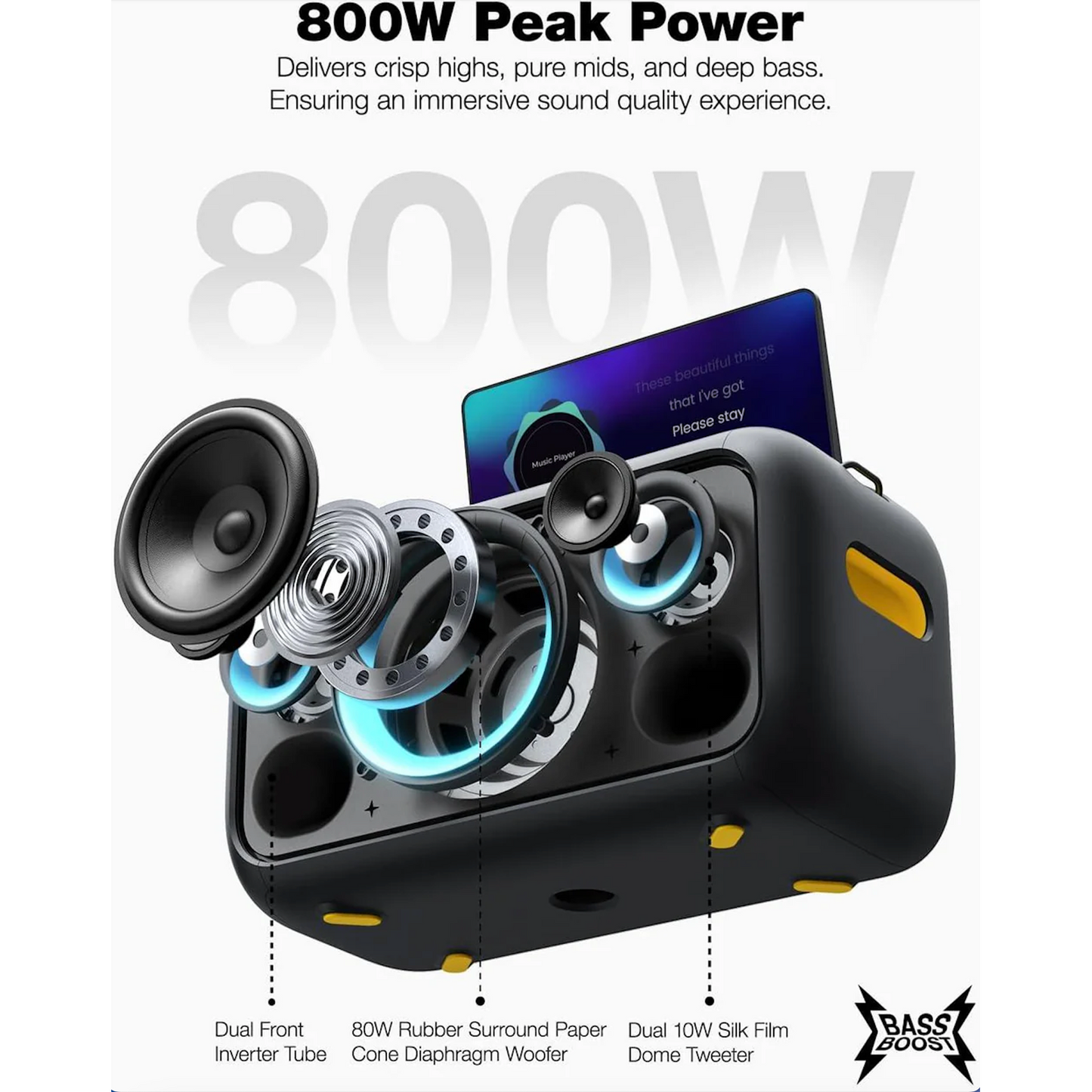 Ikarao Break X1 Portable Karaoke Machine