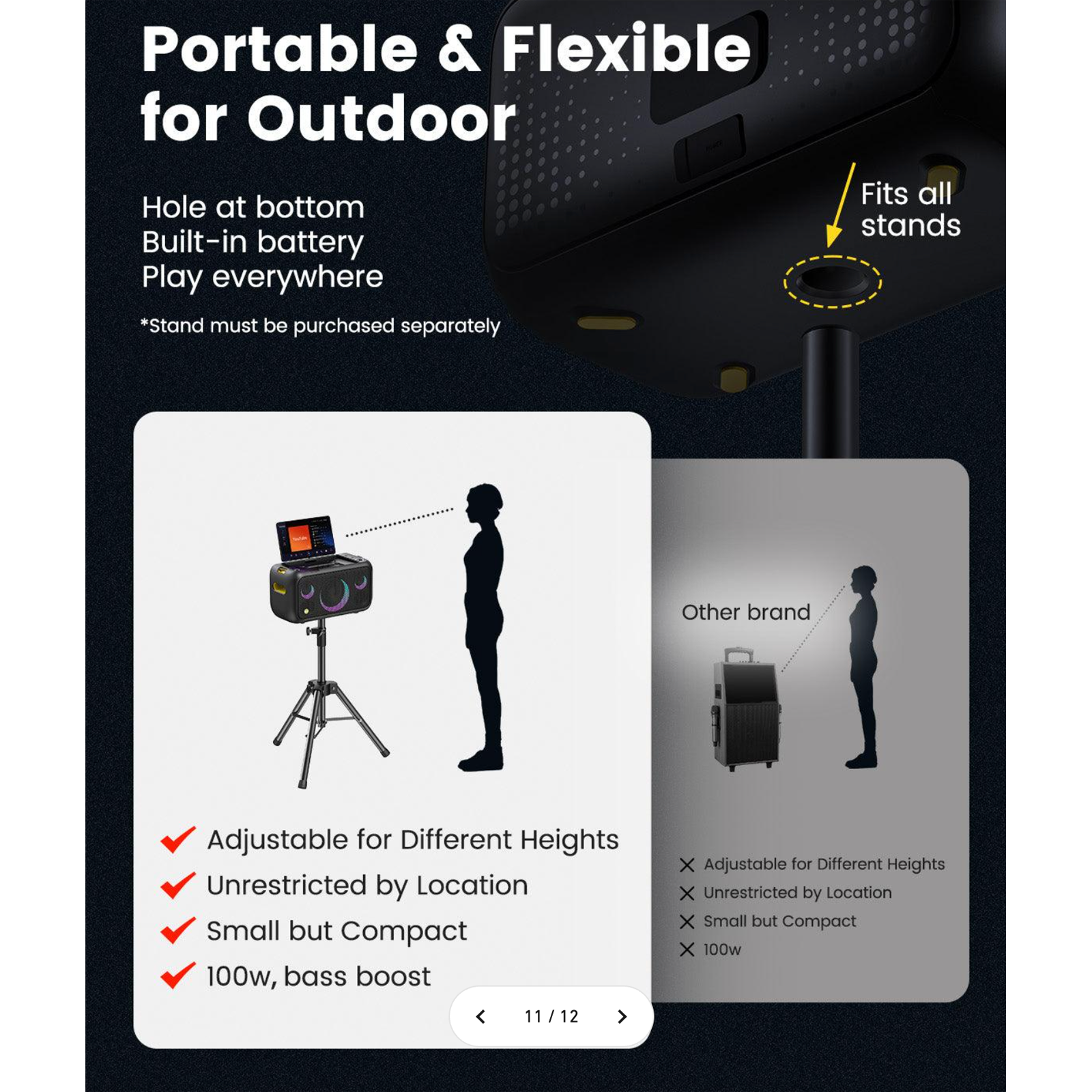 Ikarao Break X1 Portable Karaoke Machine