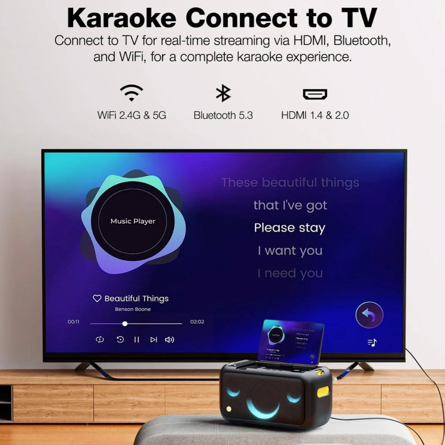 Ikarao Break X1 Portable Karaoke Machine