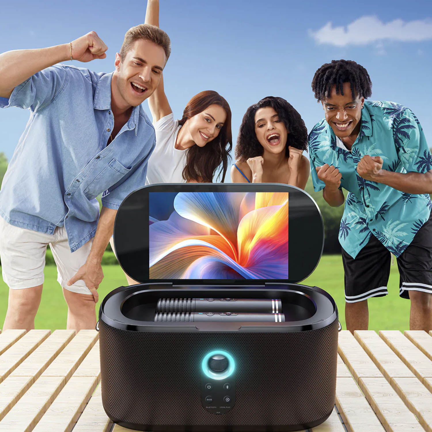 Ikarao Shell S1 Portable Karaoke Machine