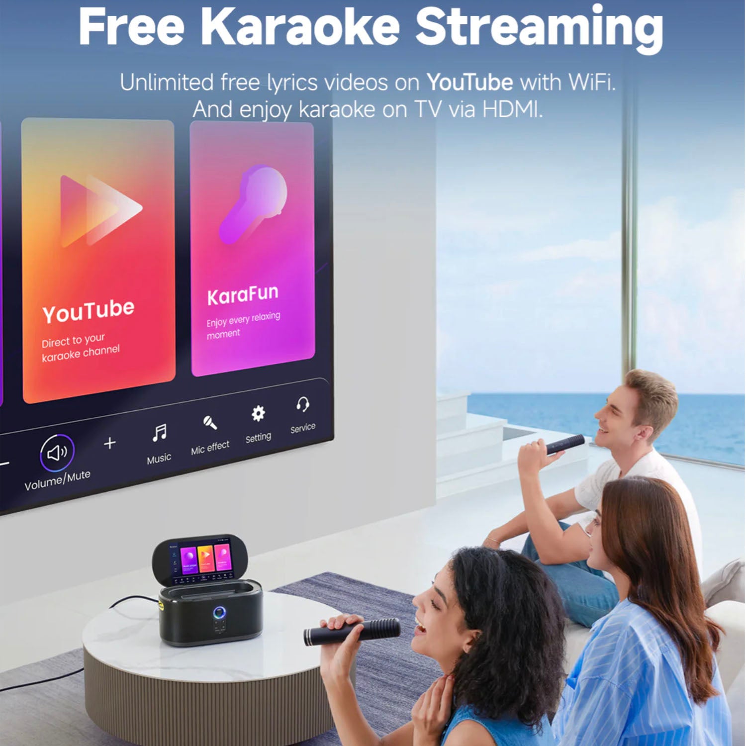 Ikarao Shell S1 Portable Karaoke Machine