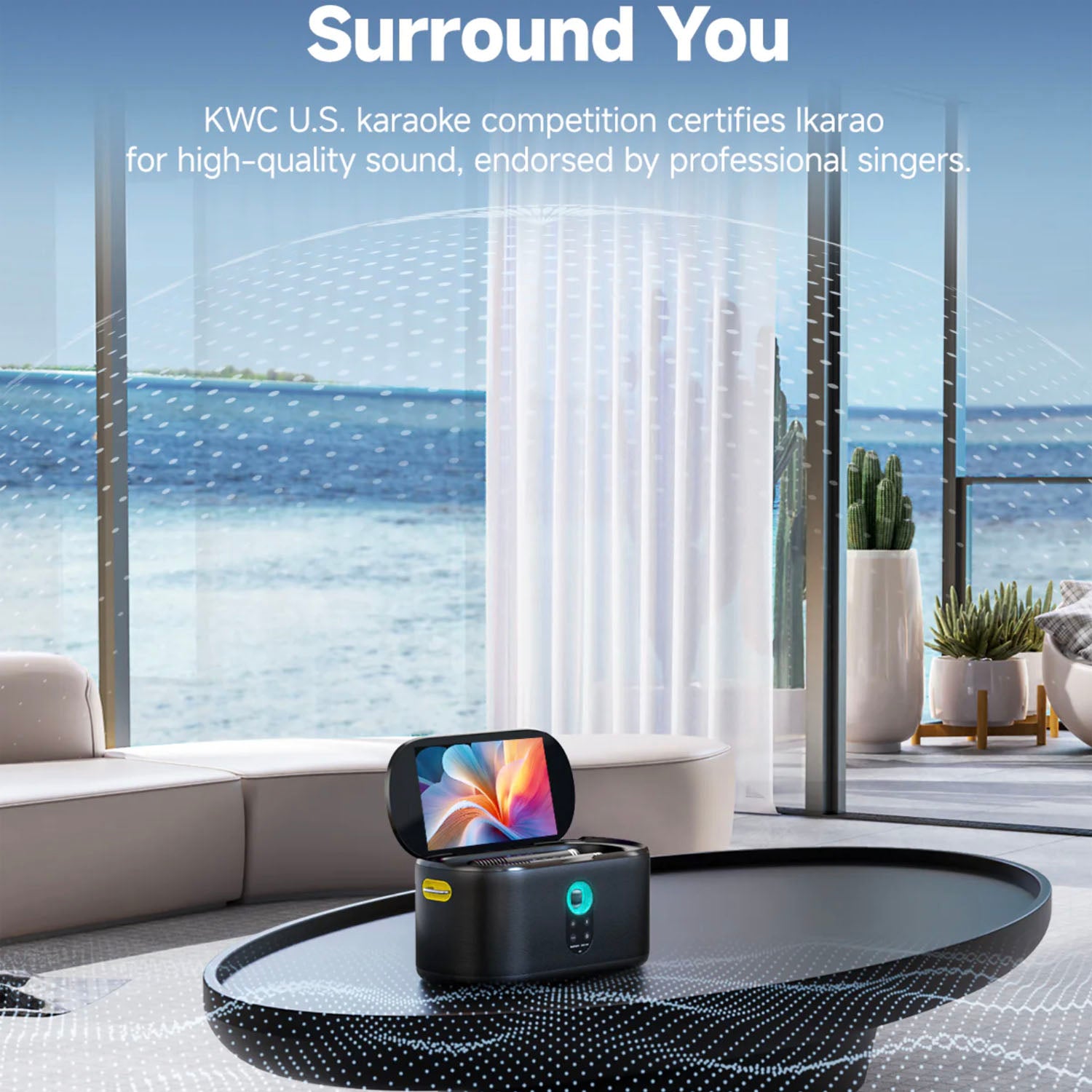 Ikarao Shell S1 Portable Karaoke Machine