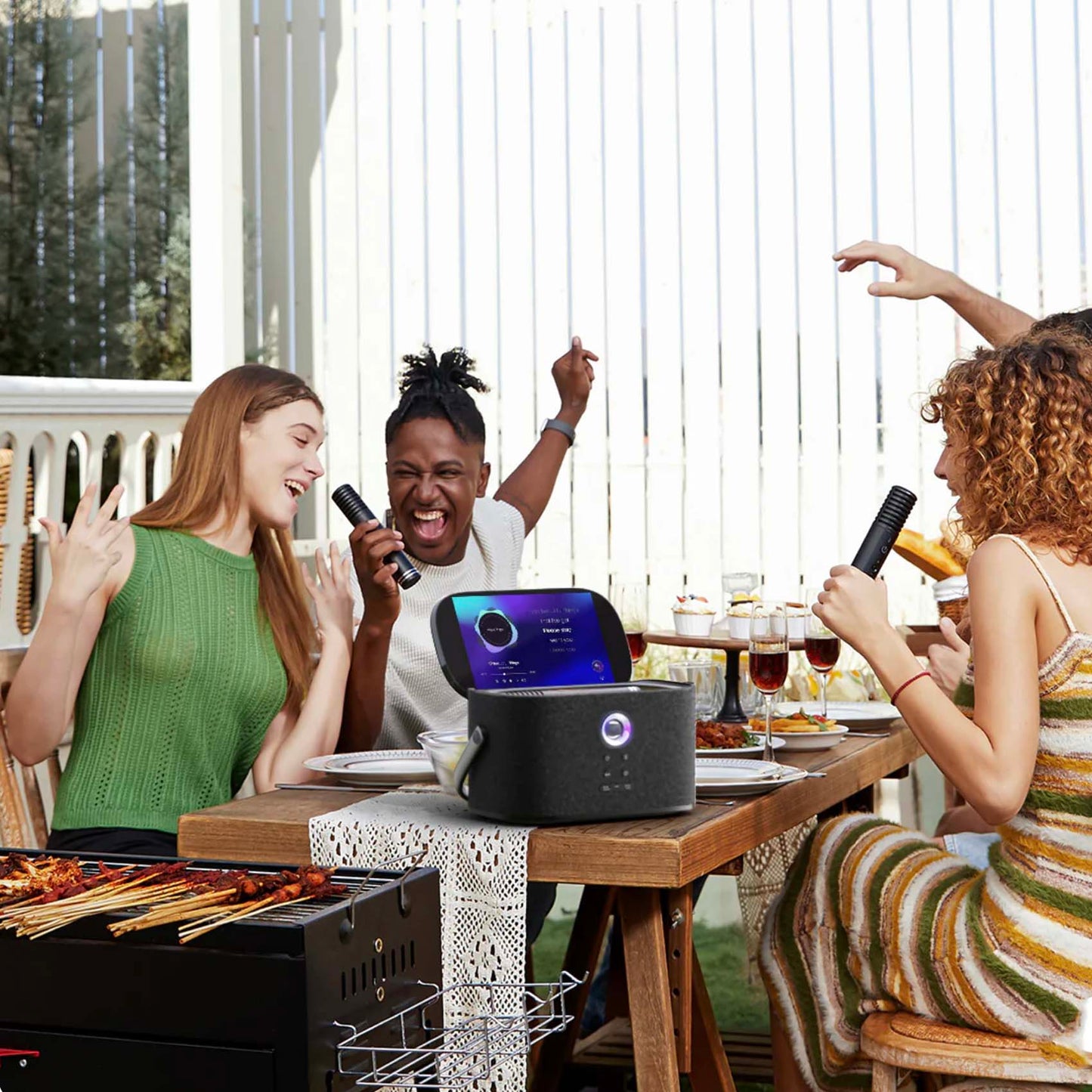 Ikarao Shell S2 Portable Karaoke Machine - Sing Along With Friends