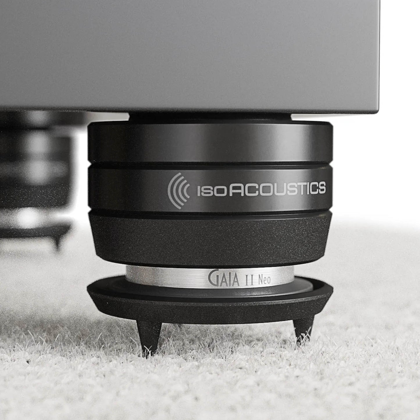 IsoAcoustics Gaia II Neo Speaker Isolation Feet - in use under speaker