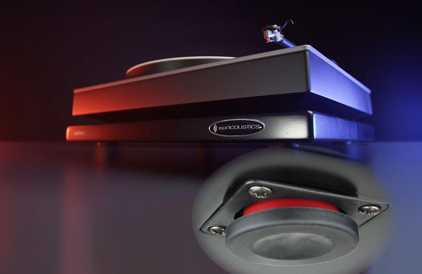 Holds Turntables & components up to 18.1kg