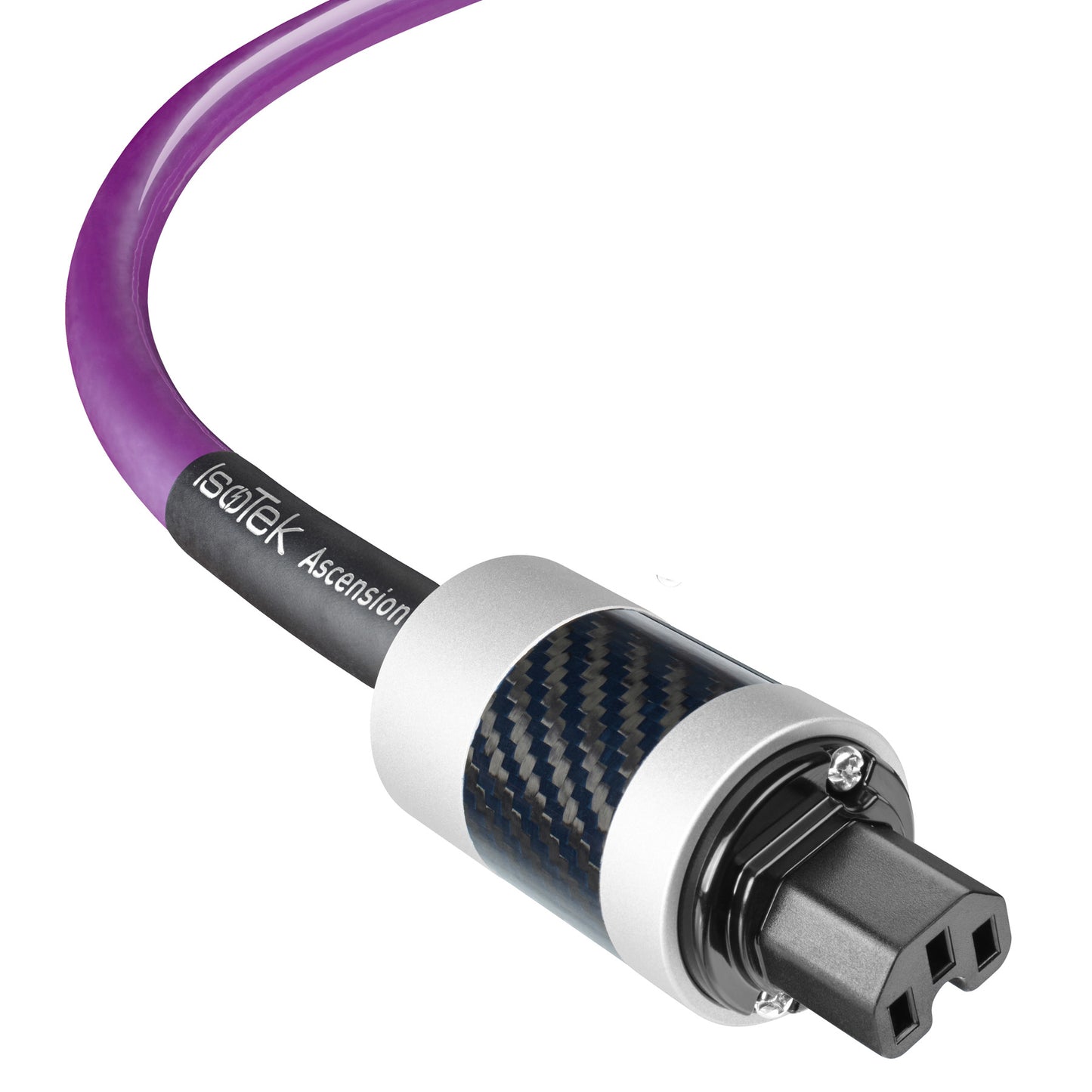 Closeup of C15 plug - the most common connection in Australia