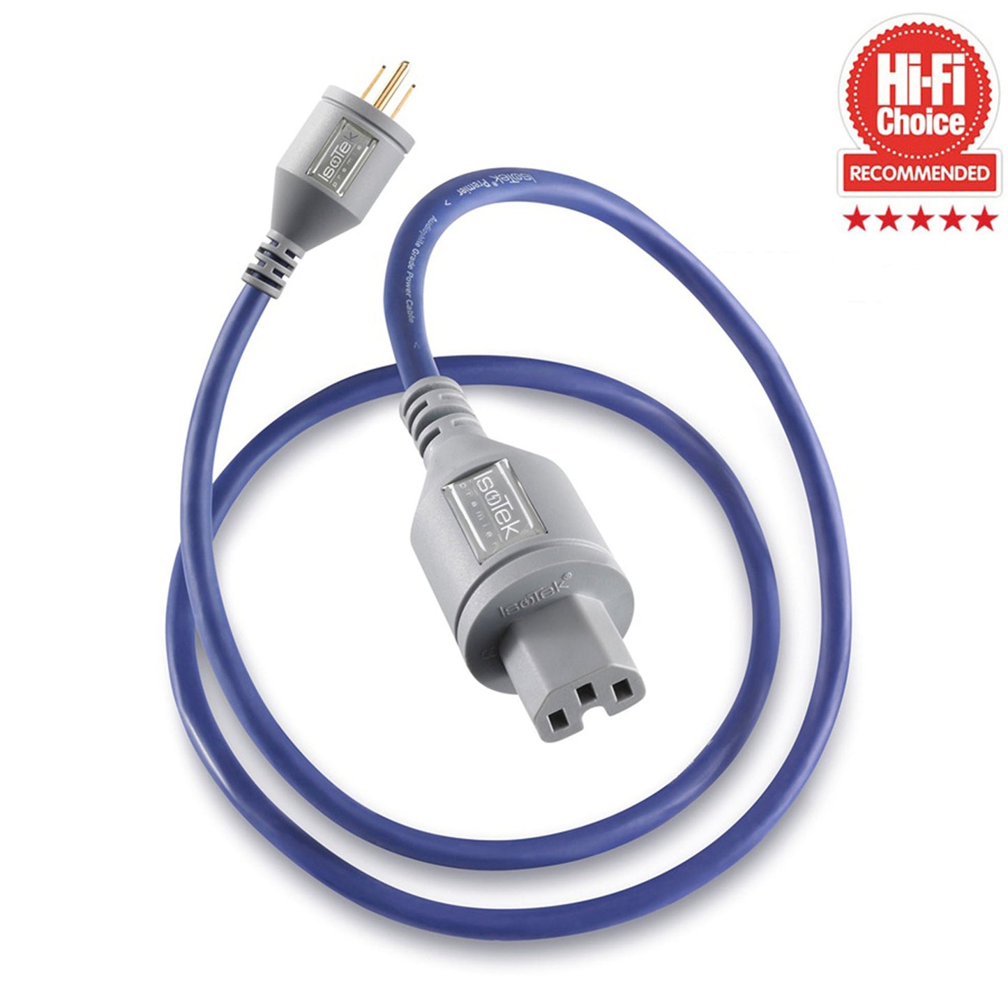 IsoTek EVO3 C13 Premier Mains Power Cable - Recommended by Hi-Fi Choice UK