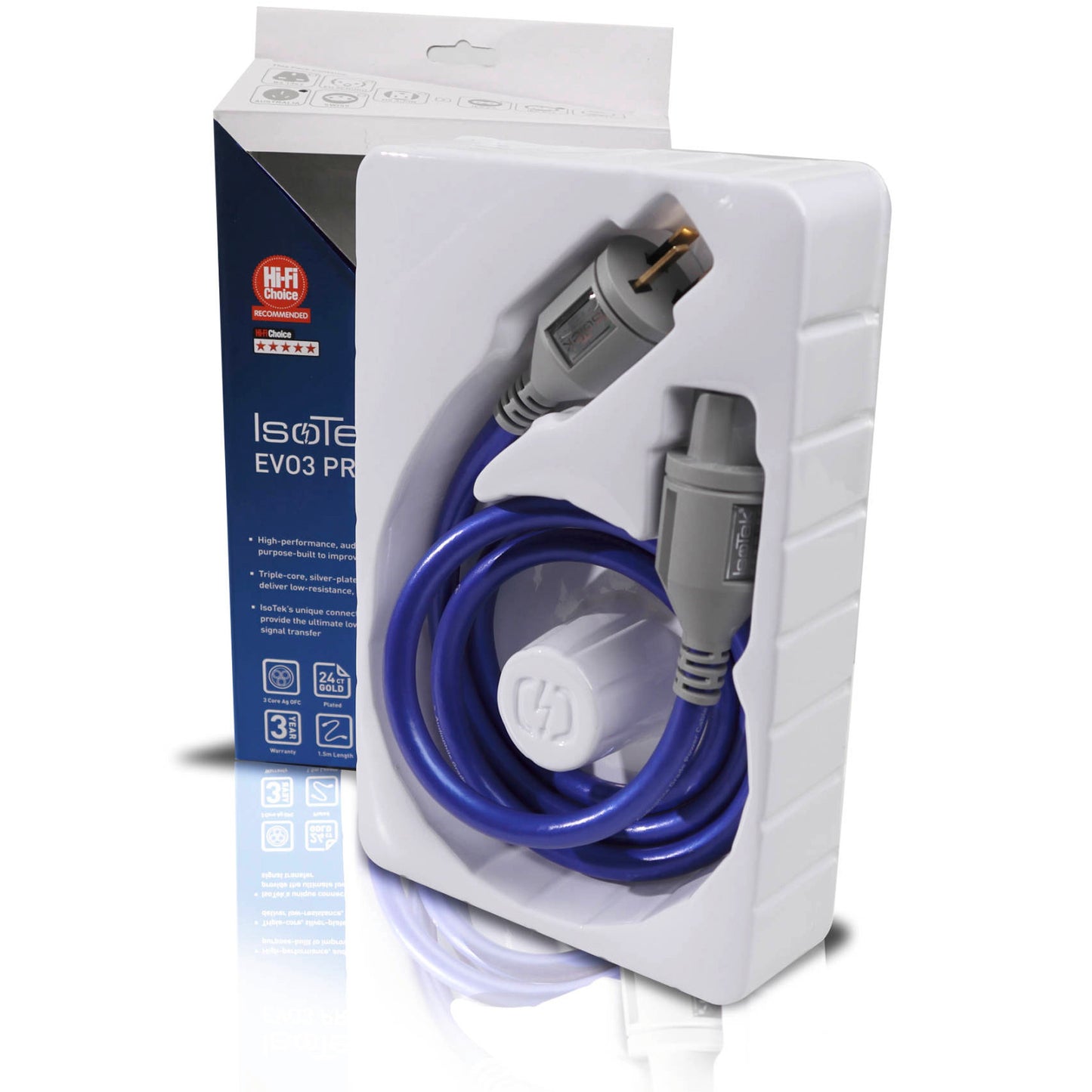 IsoTek EVO3 C13 Premier Mains Power Cable