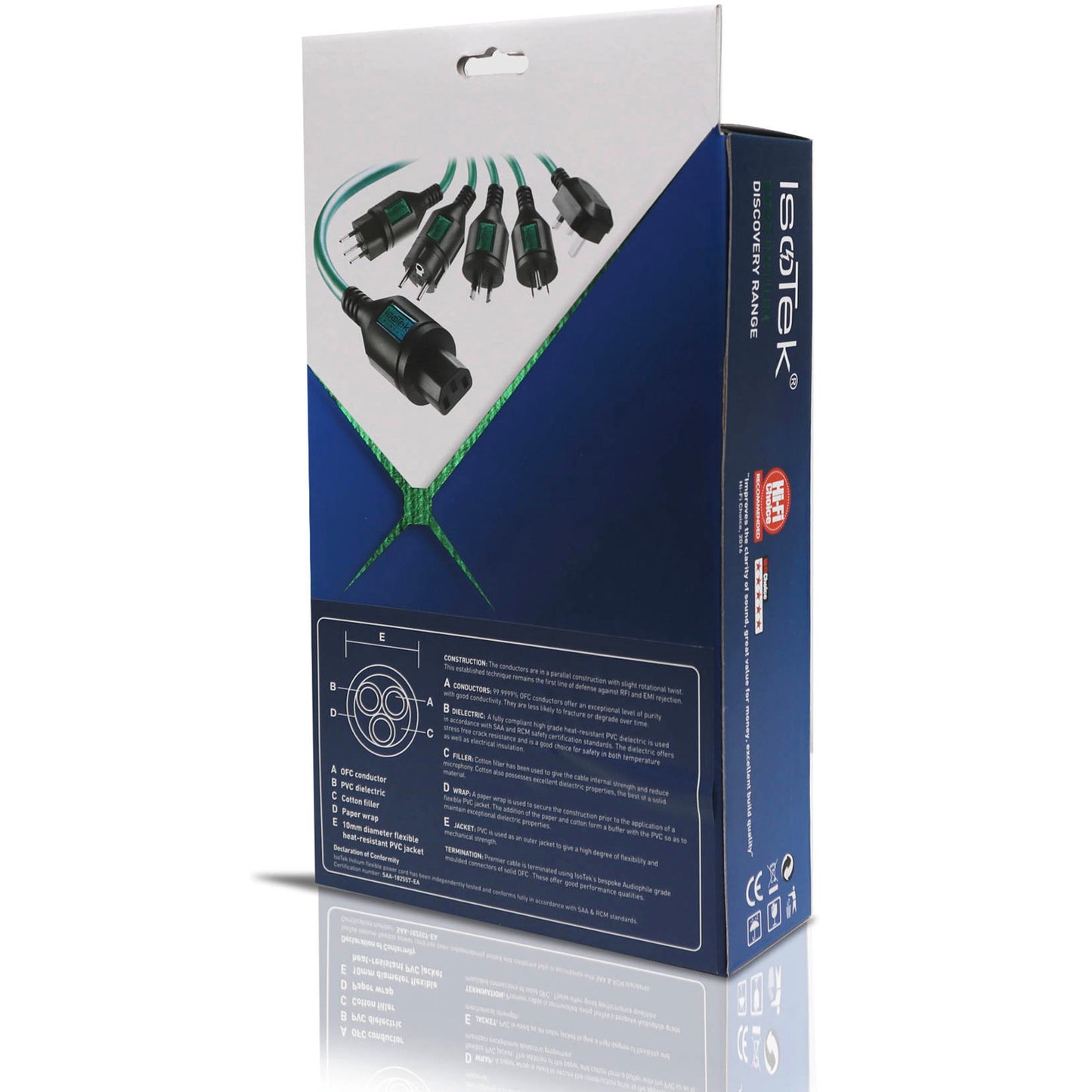 Isotek EVO3 Premier Power Cable (1.5 Metres C19)