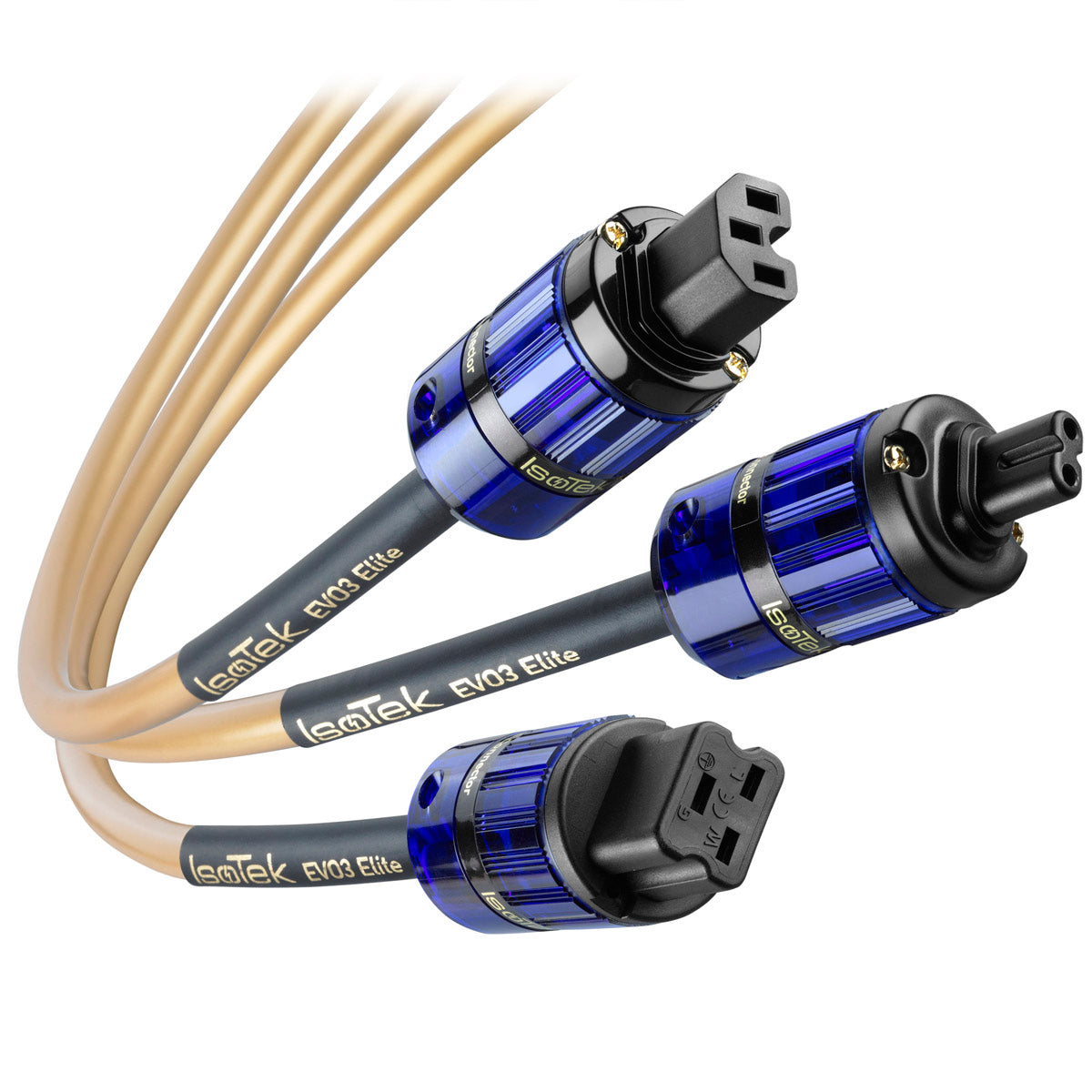 Isotek EVO 3 Elite Power Cord Connectors - Available in IEC & C19 High Current Versions