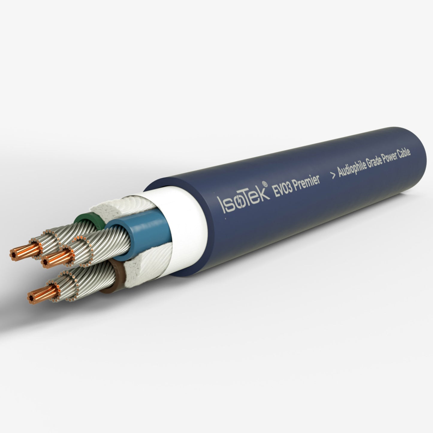 IsoTek EVO3 C13 Premier Mains Power Cable - Cross section