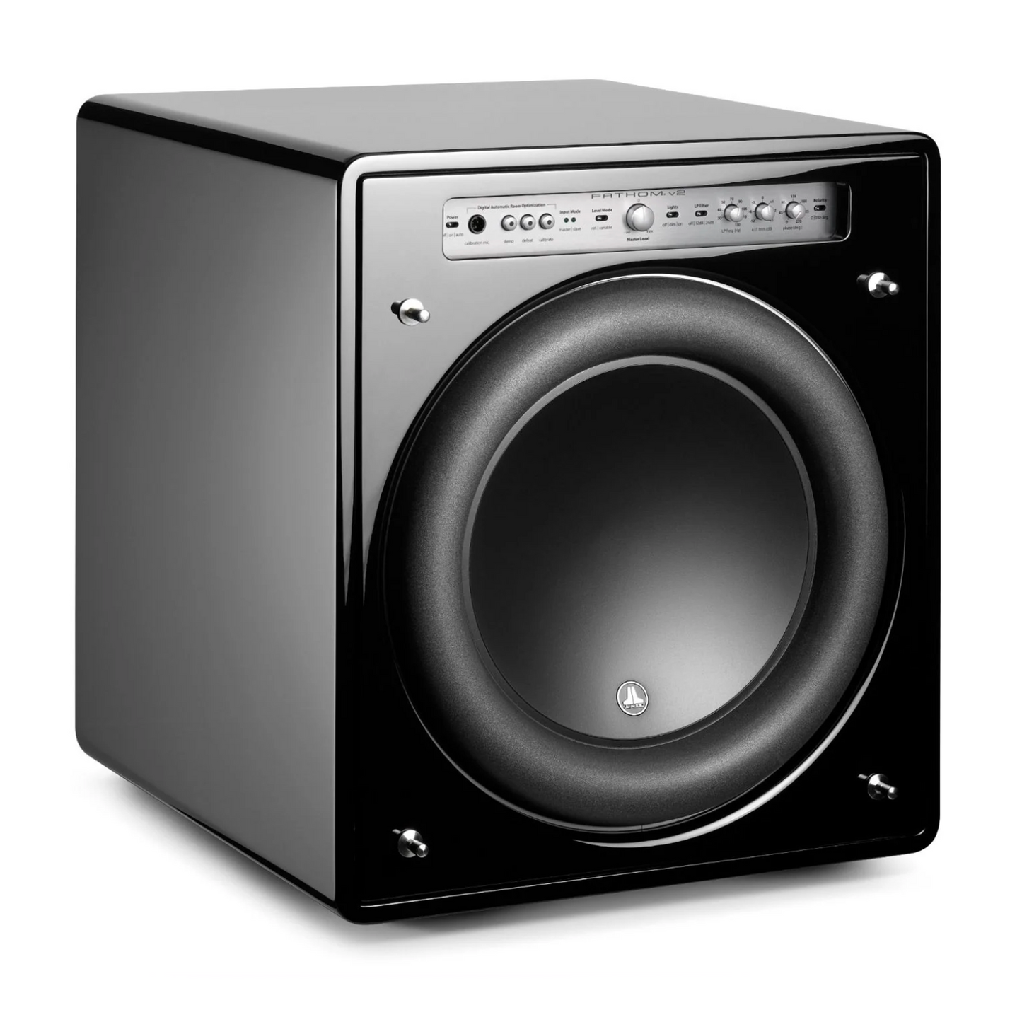JL Audio Fathom f113v2 Subwoofer in Gloss Black - Front Angle