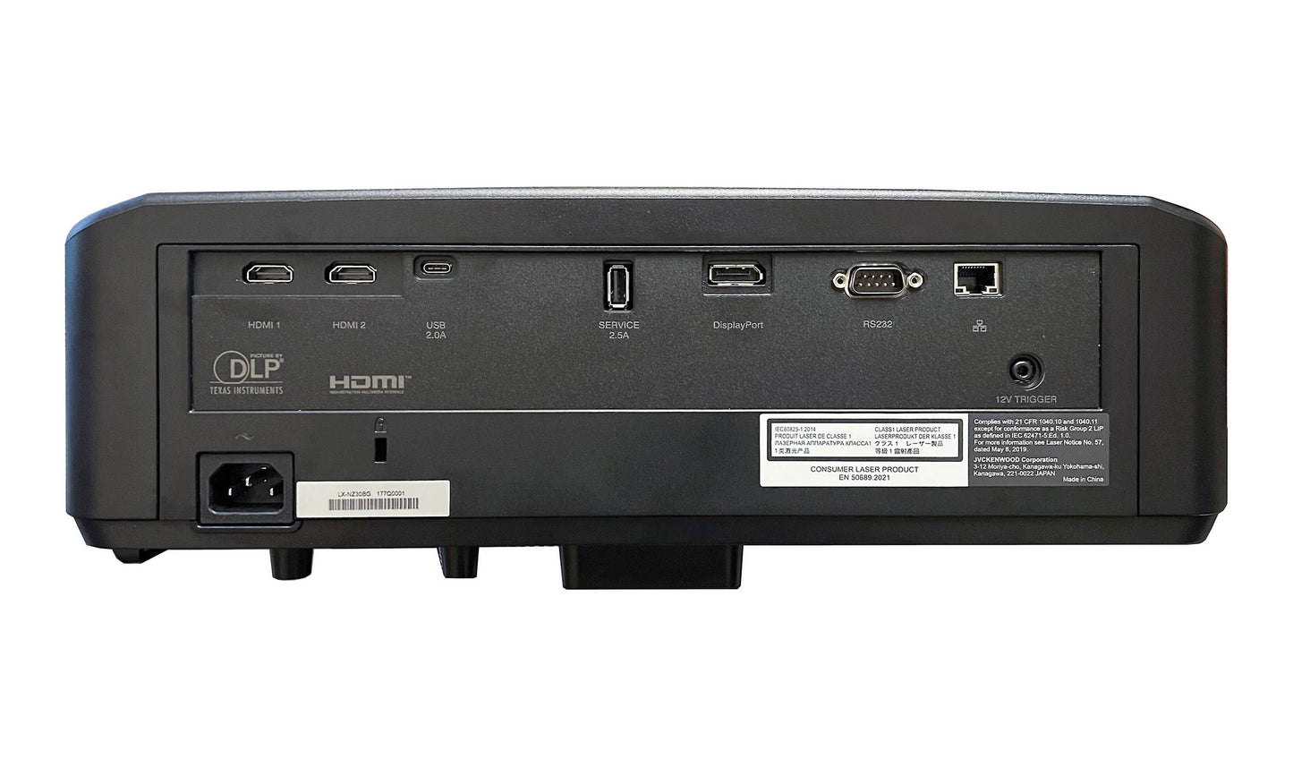 JVC LX-NZ30 4K Laser Projector - 2 x HDCP2.3 HDMI Inputs