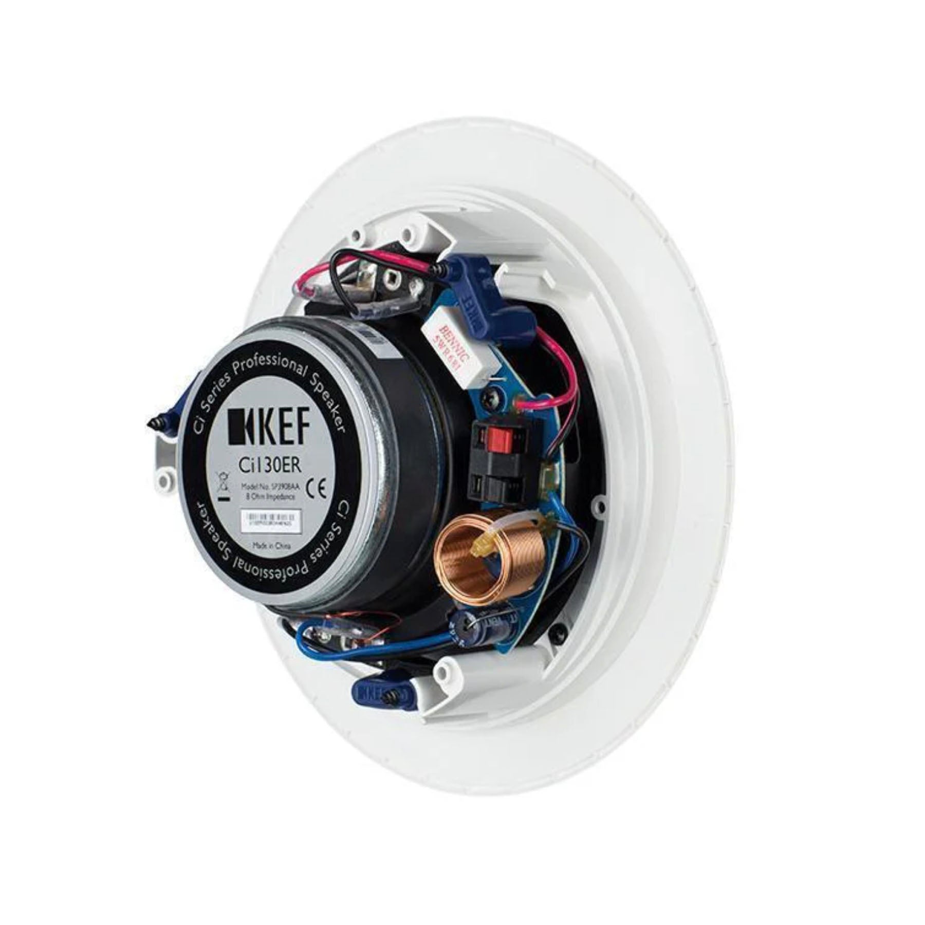 Angle of back of KEF Ci130ER In-Ceiling Speaker