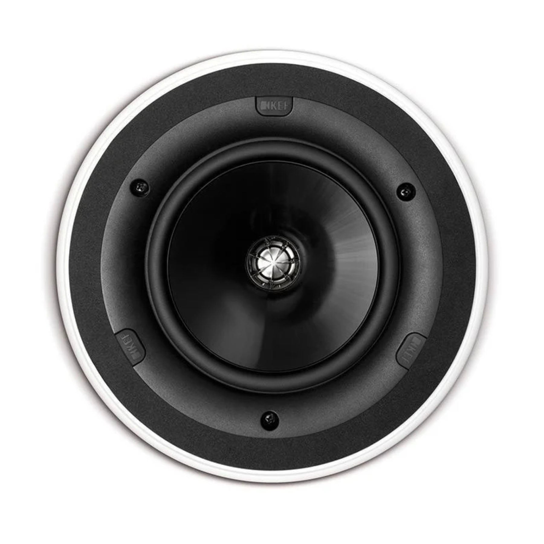 Front of KEF Ci160QR In-Ceiling Speaker no grille