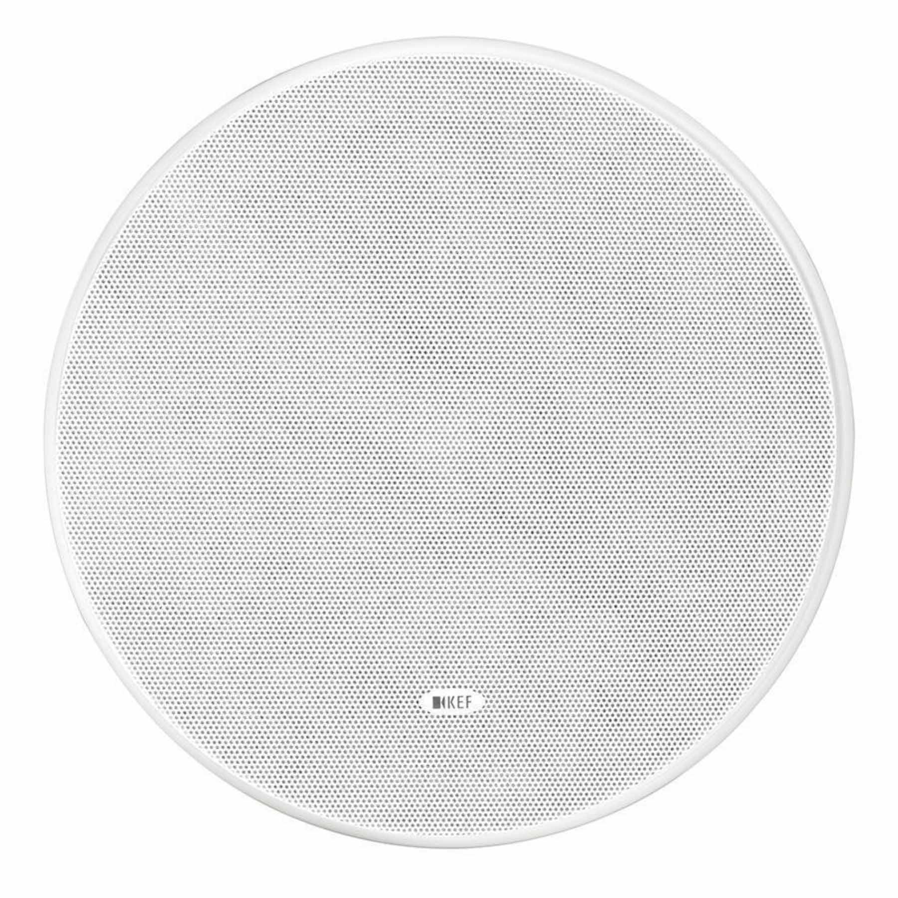 KEF Ci200ER In-Ceiling Speaker with white grille
