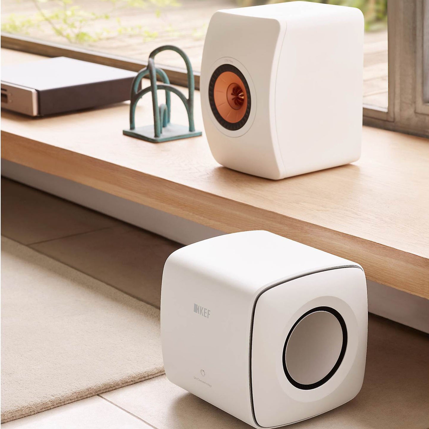 KEF KC62 Subwoofer + KW1 Wireless Adaptor
