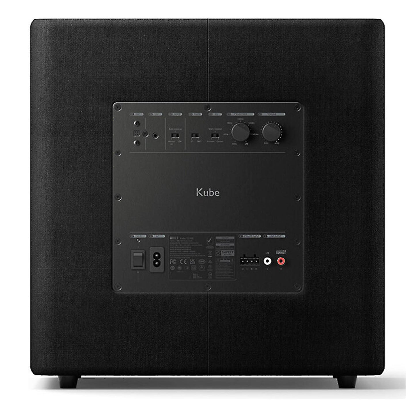 KEF Kube 12 MIE Subwoofer - Variable Low Pass Filter: 40Hz - 140Hz & LFE