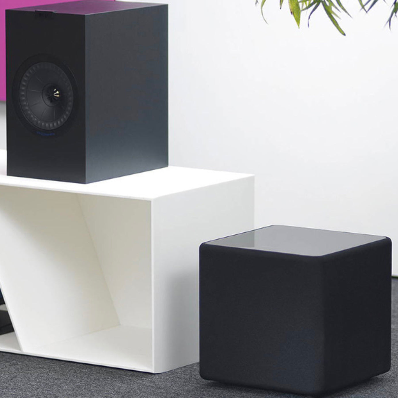 KEF Kube 8b Subwoofer - High Performance Active Subwoofer