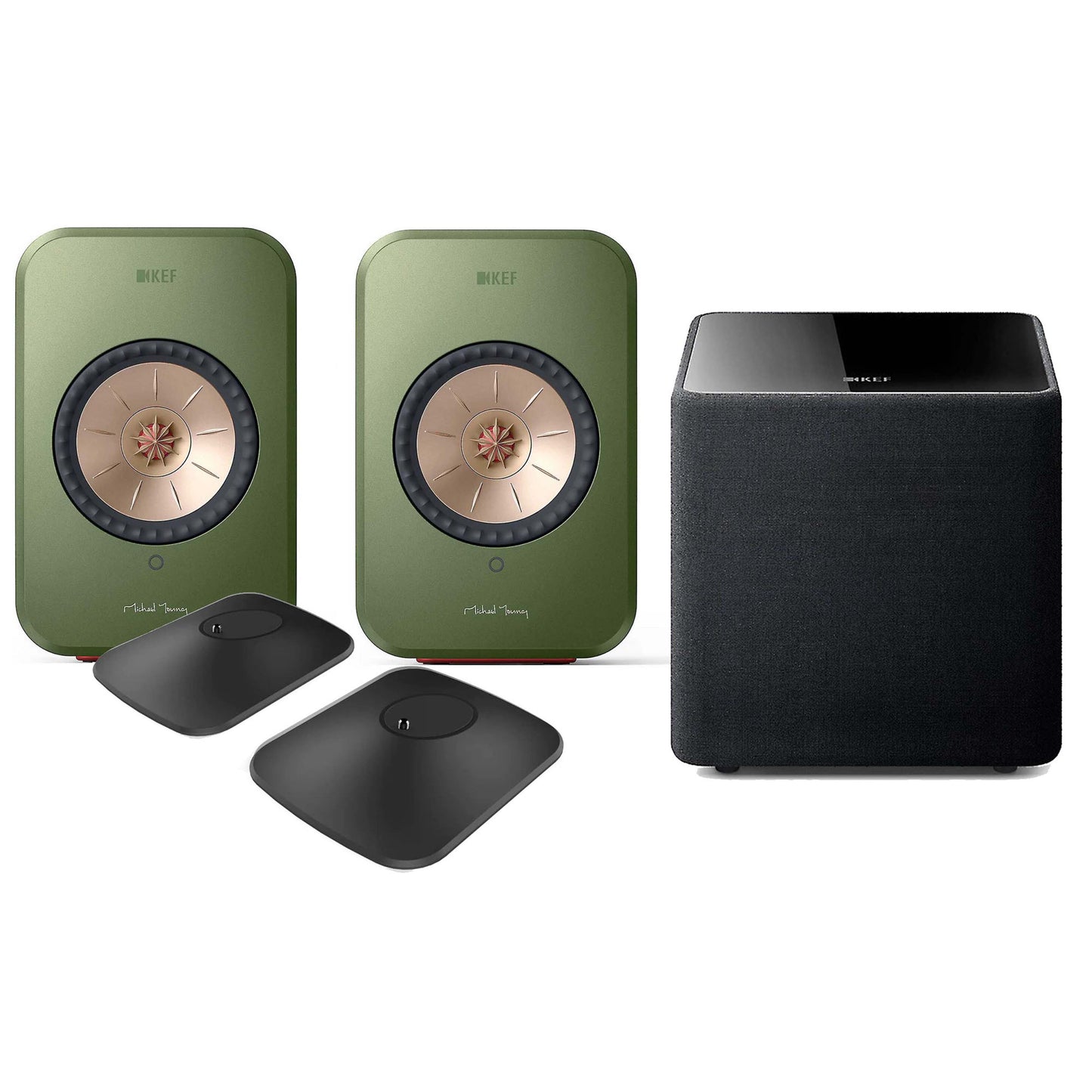 KEF LSX II Kube 8 MIE P1 Streaming System