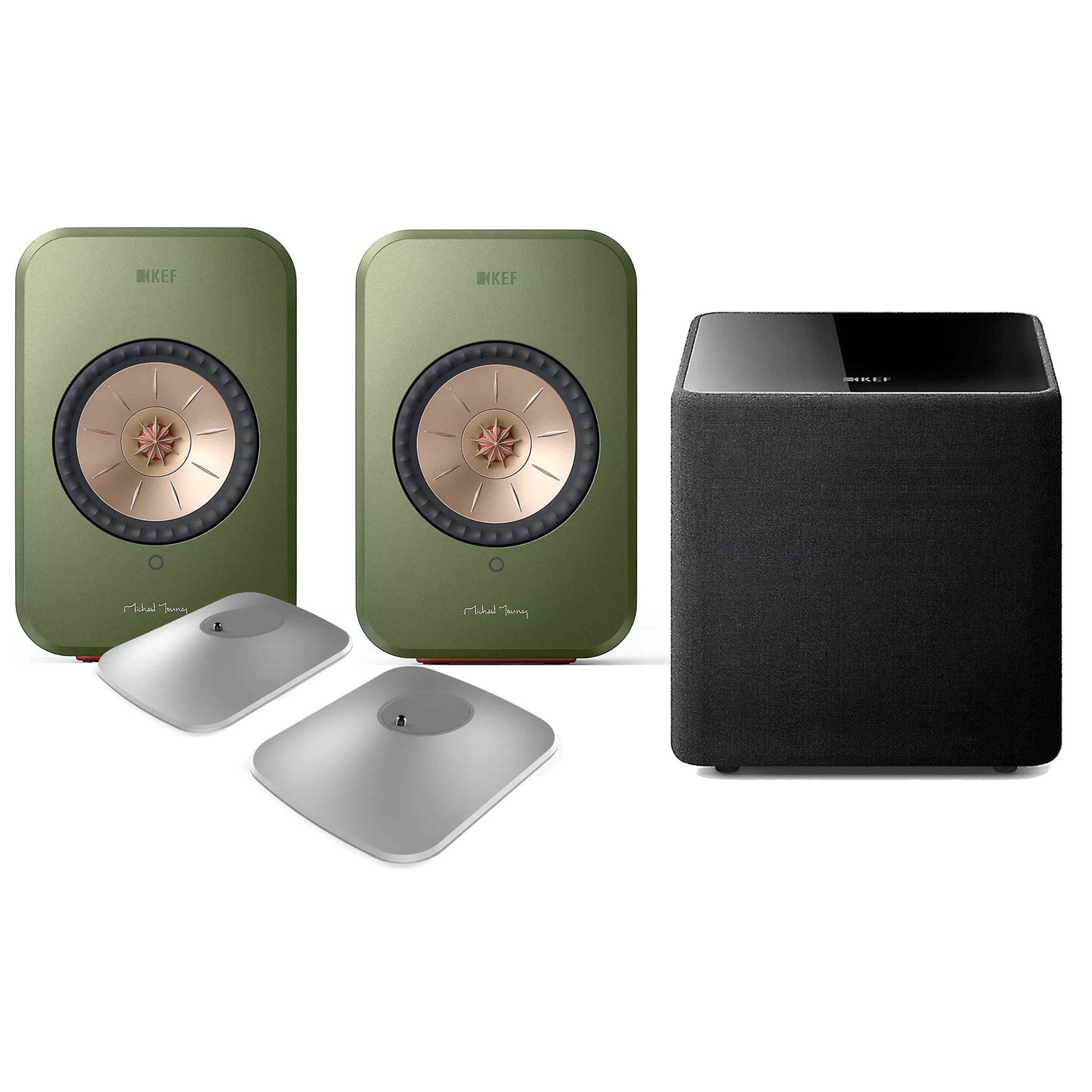 KEF LSX II Kube 8 MIE P1 Streaming System