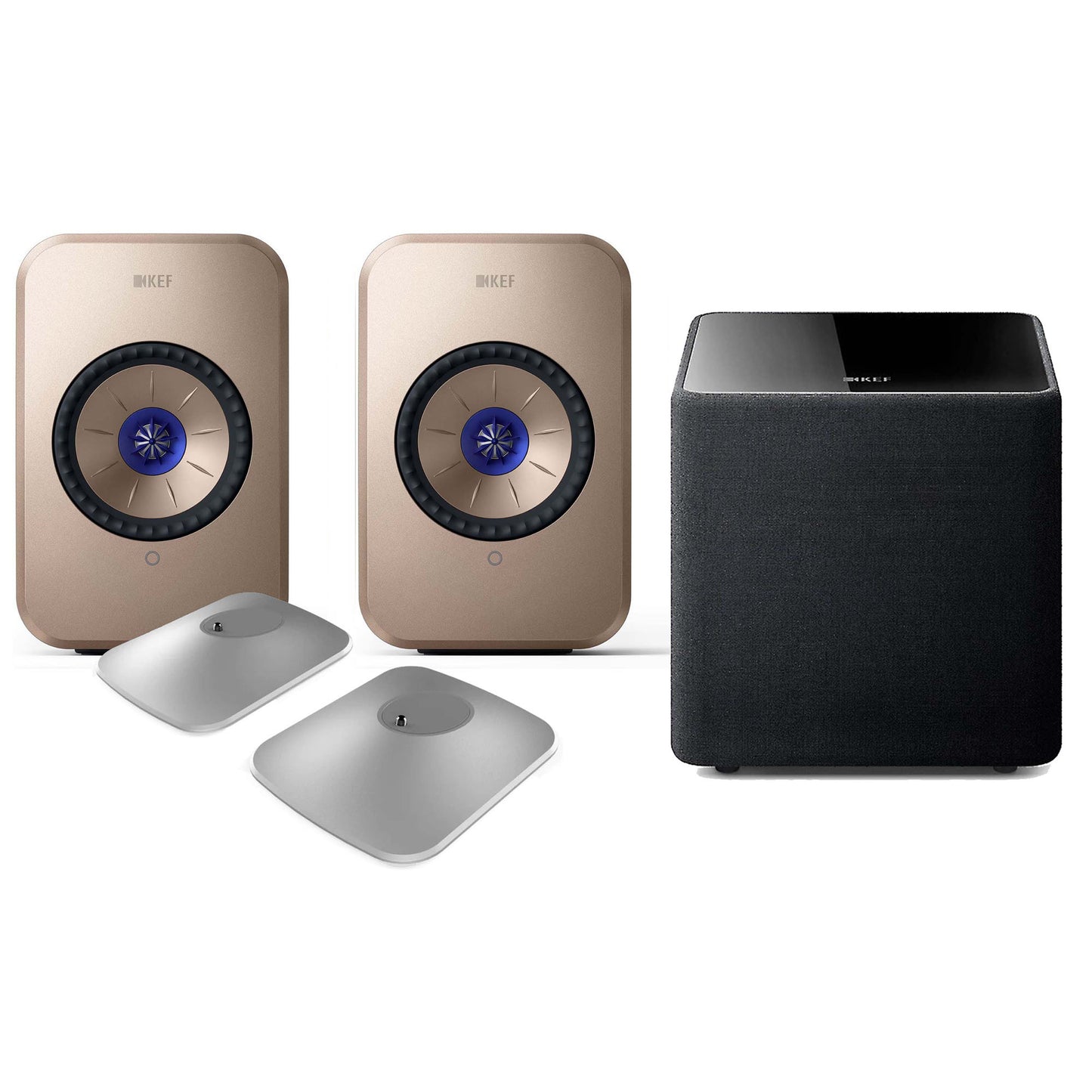 KEF LSX II Kube 8 MIE P1 Streaming System