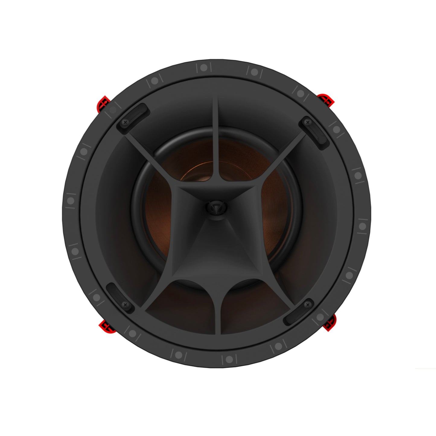 Front of Klipsch PRO-180RPC LCR In-Ceiling Speaker no grille