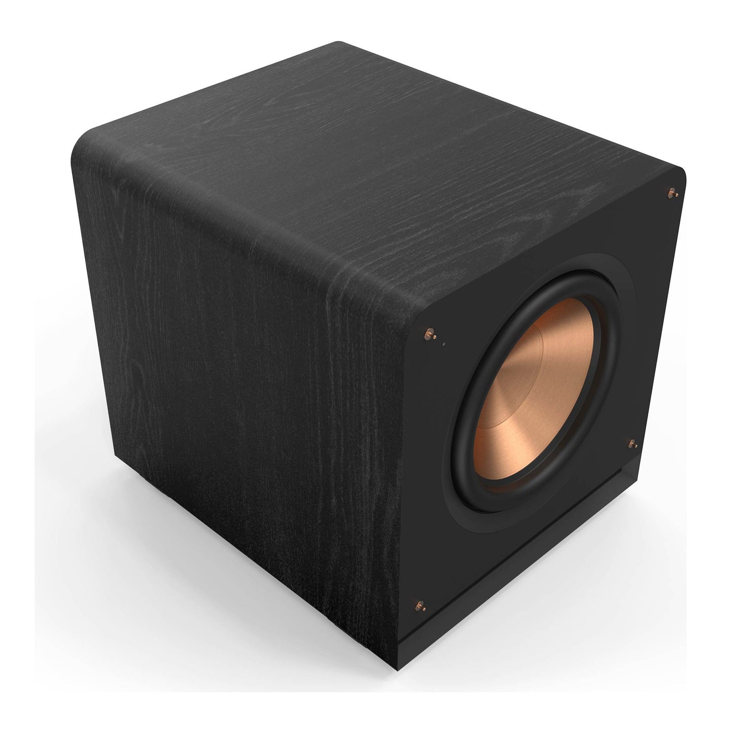 Klipsch RP-1400SW Subwoofer on white background.
