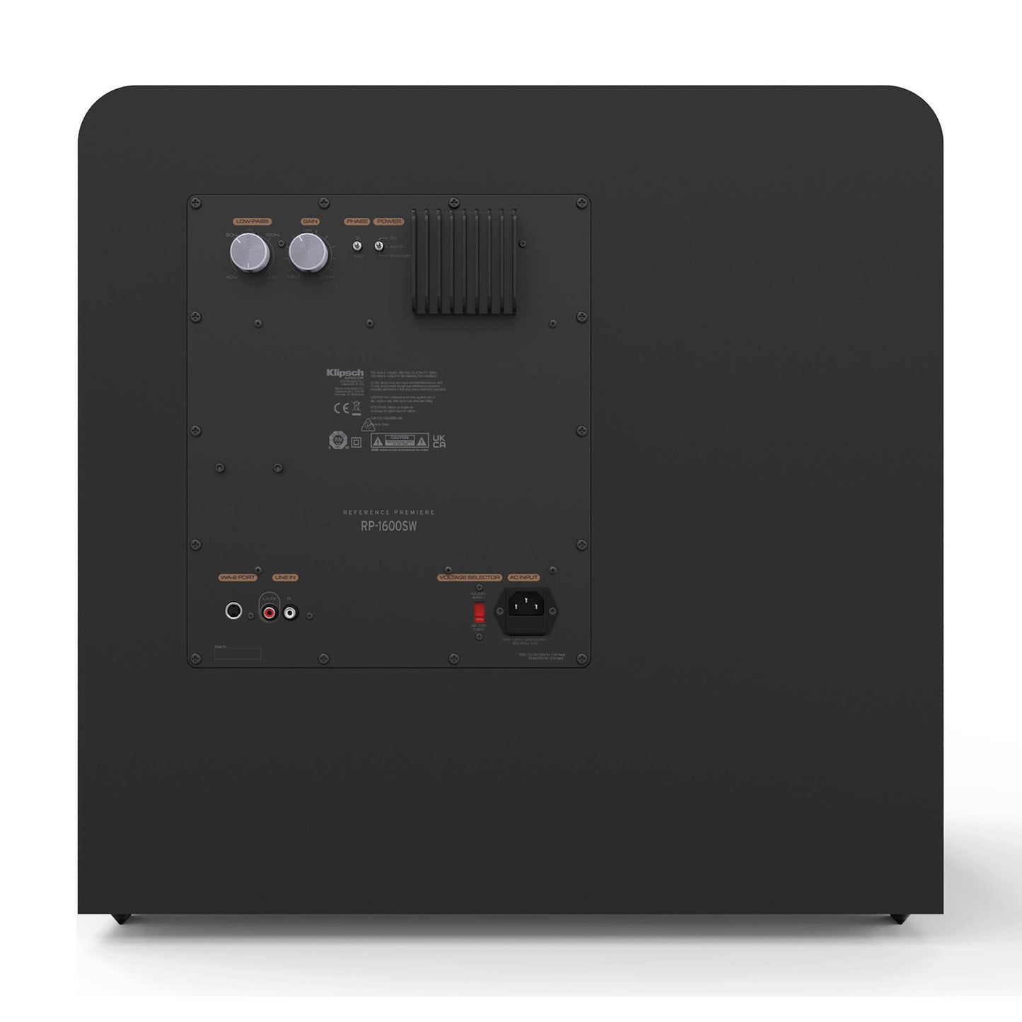 Klipsch RP-1600SW Subwoofer - Use Inputs Simultaneously