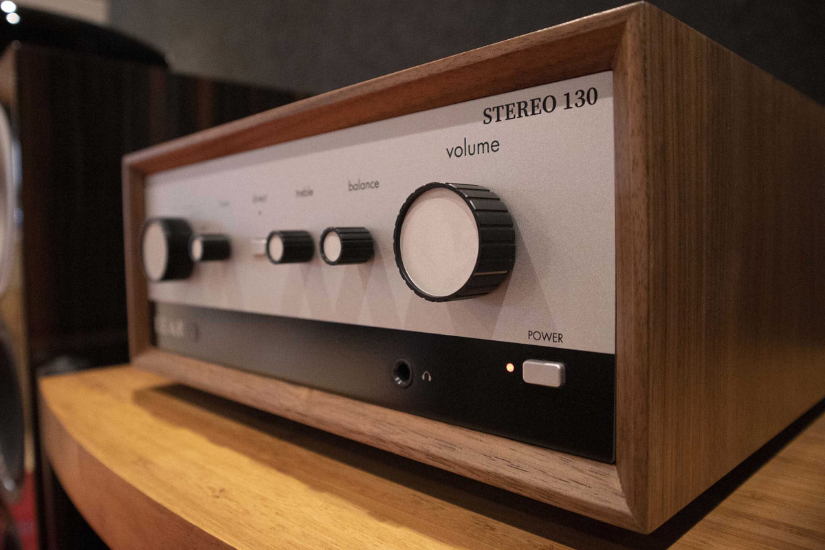 LEAK Stereo 130 Integrated Amplifier - Close up