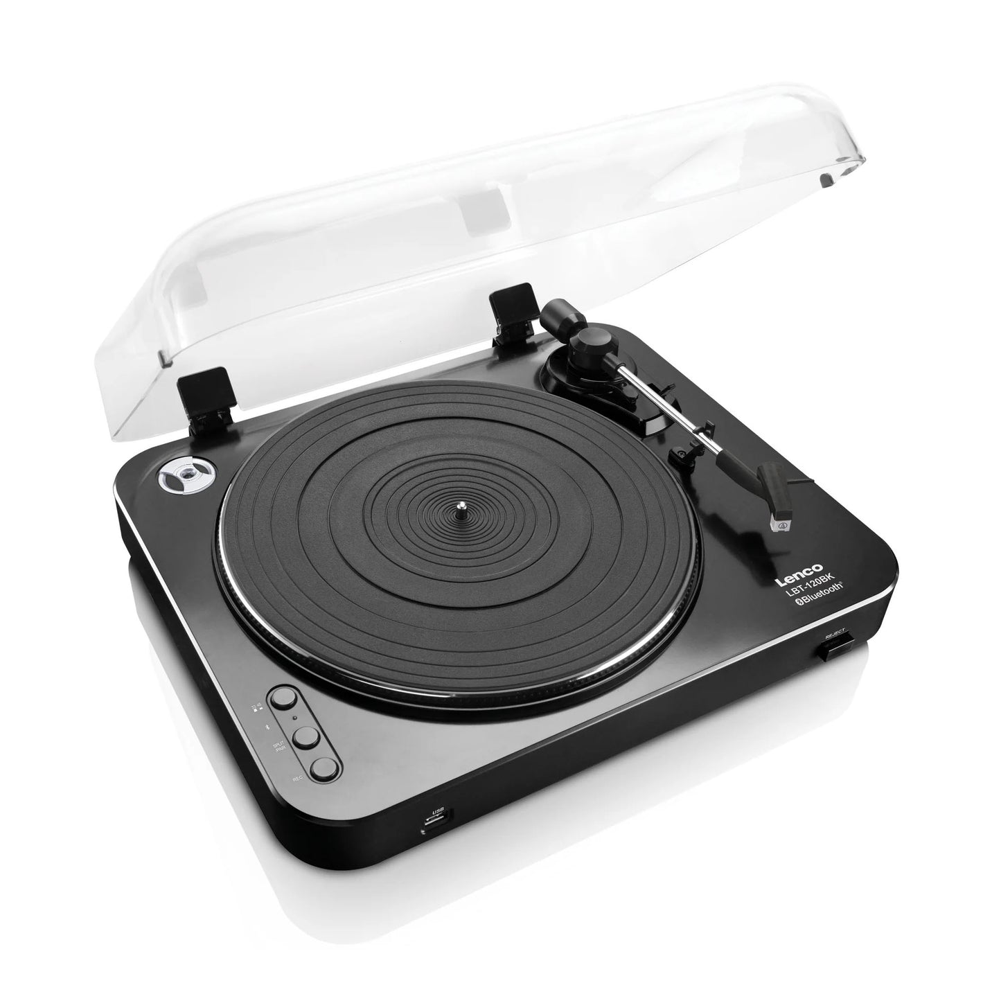 Lenco LBT-120 Turntable with Audio Technica Moving Magnet Cartridge