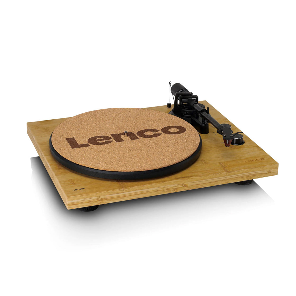 Lenco LBT-335BA Turntable - Award-Winning 2M Red Cartridge