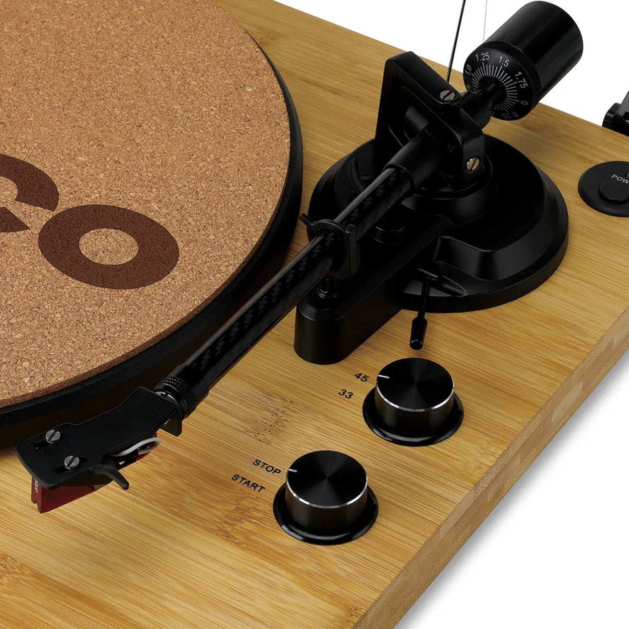 Lenco LBT-335BA Turntable - Carbon Fibre Tone Arm